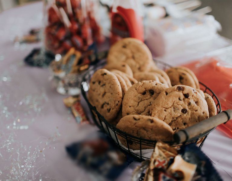 Receta de galletas con chocolate