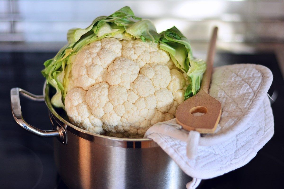 Coliflor de mamá rebozada