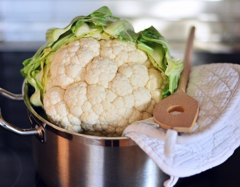 Coliflor de mamá rebozada