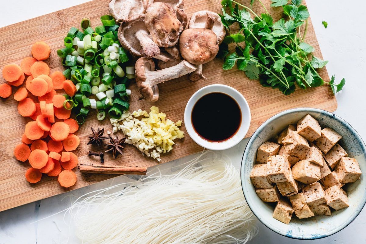 Receta de tofu con verduras